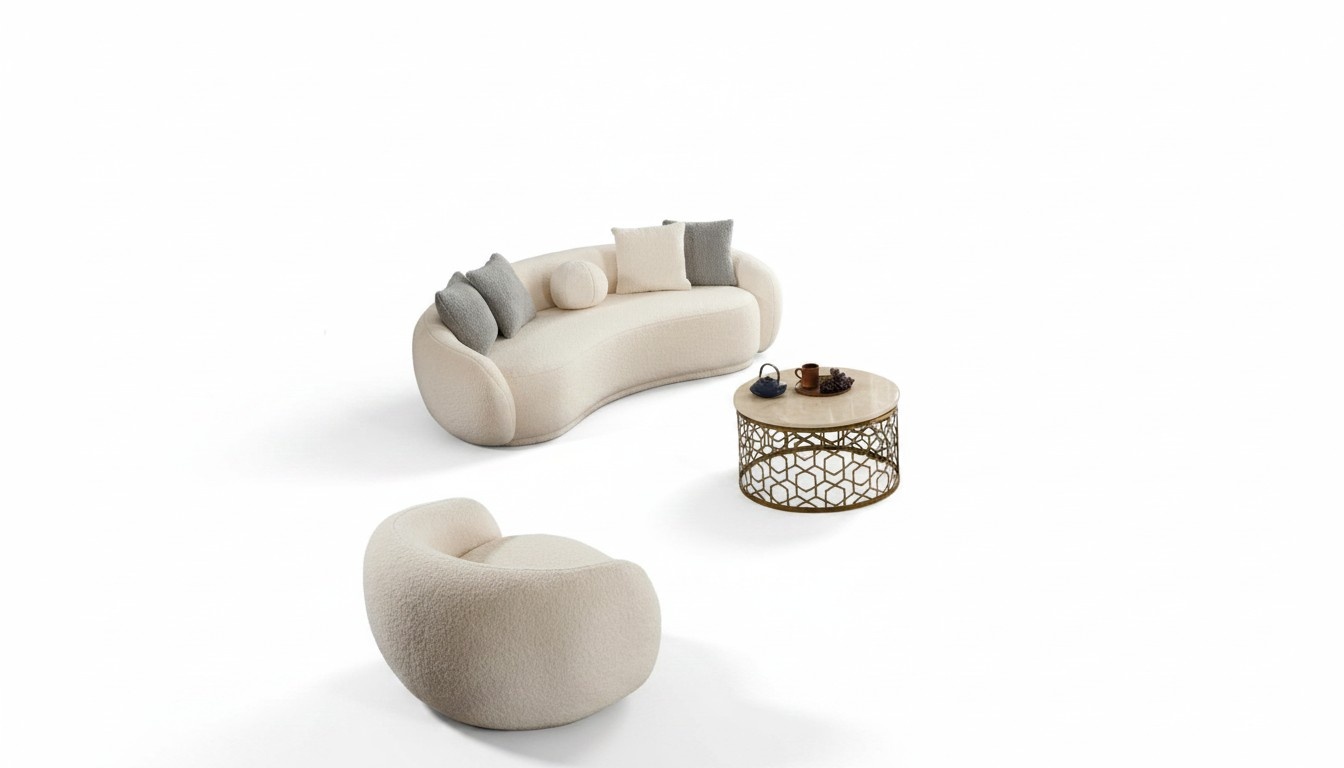 Sofas, armchairs, relaxation set, lounge set, complete sofa, couches, living room.