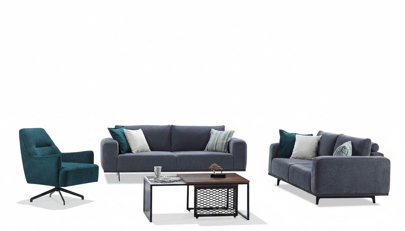 Sofas Living Room Armchairs Relaxation Set Lounge Set Complete Sofa Couches