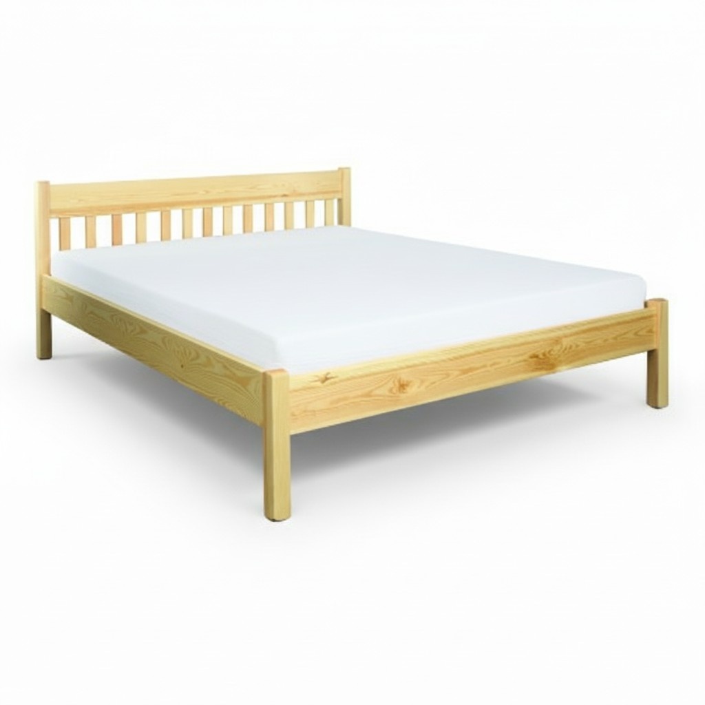 Solid wood bed 180x200 double bed pine solid wood bed full wood bed 180x200
