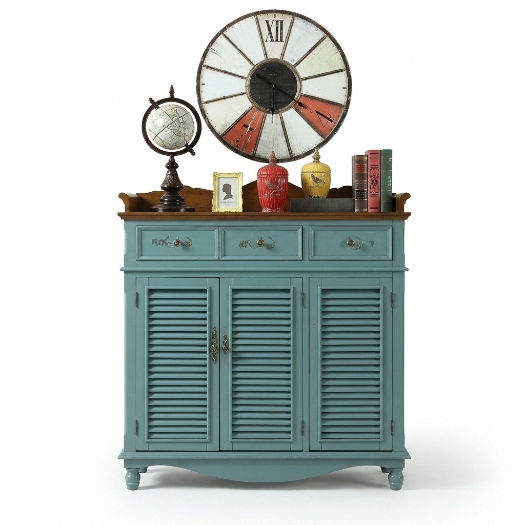 Real Wood Chests Of Drawers Blue Sideboard Cabinets Sideboard Shelf Dresser Dressers New