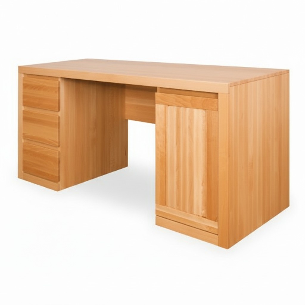 Solid wood furniture desk office table computer table tables office furniture solid