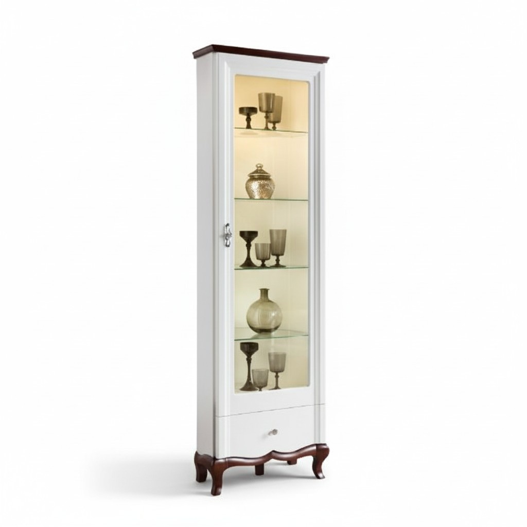 Solid wood real wood handcrafted classic display cabinet MIWN