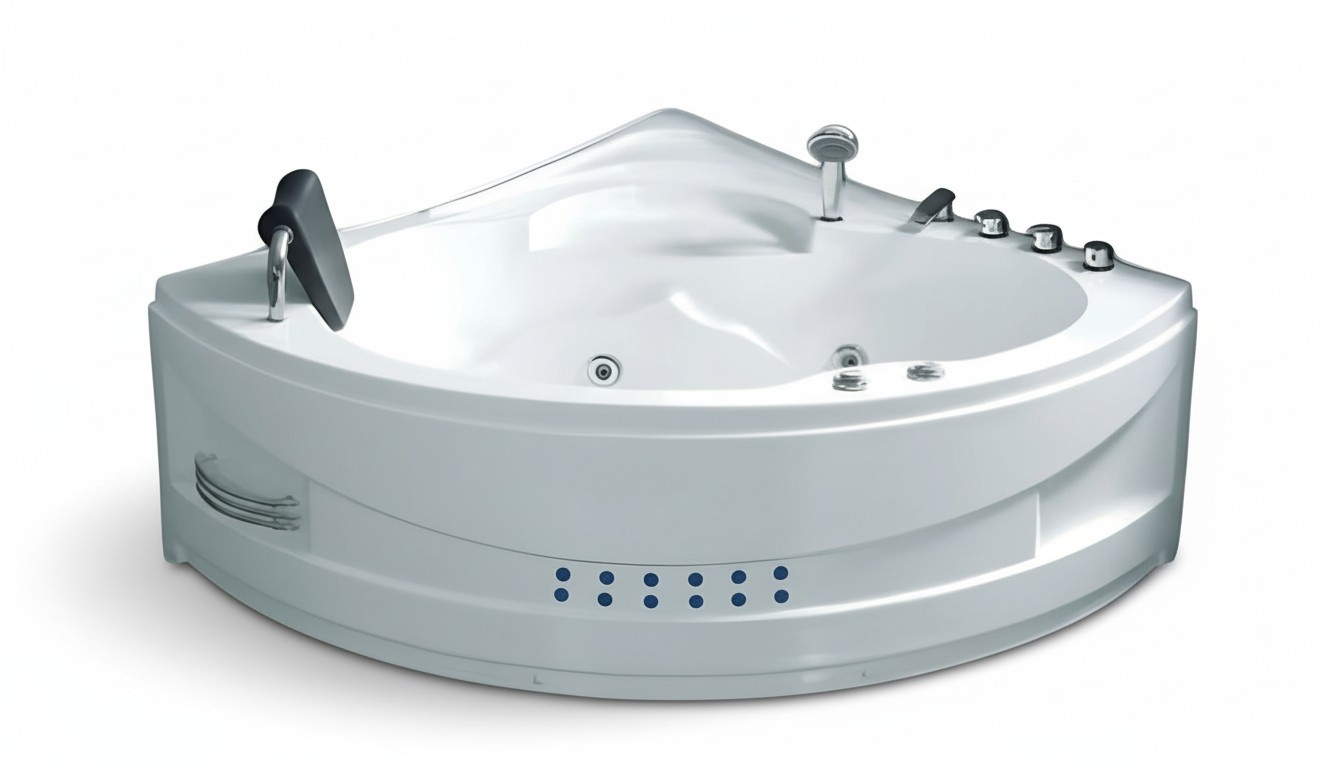 Spa bath whirlpool bubbling bath hydromassage tub bubble bath 135x135 cm