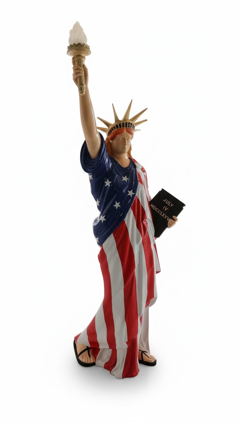Statue of Liberty XXL 240cm Statue of Liberty Figure USA Liberty Sculptures New 6807