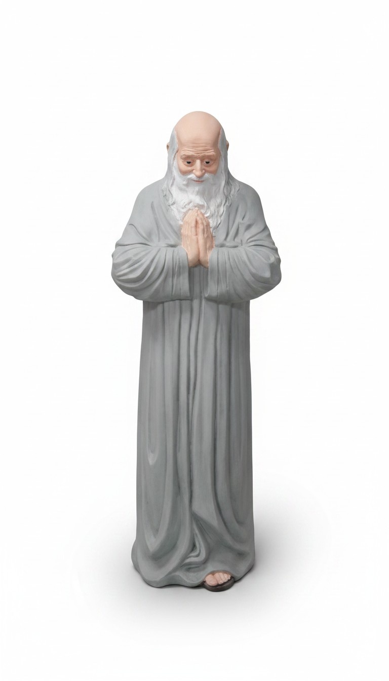 Decorative sculpture of holy adult praying figure statue 170cm height