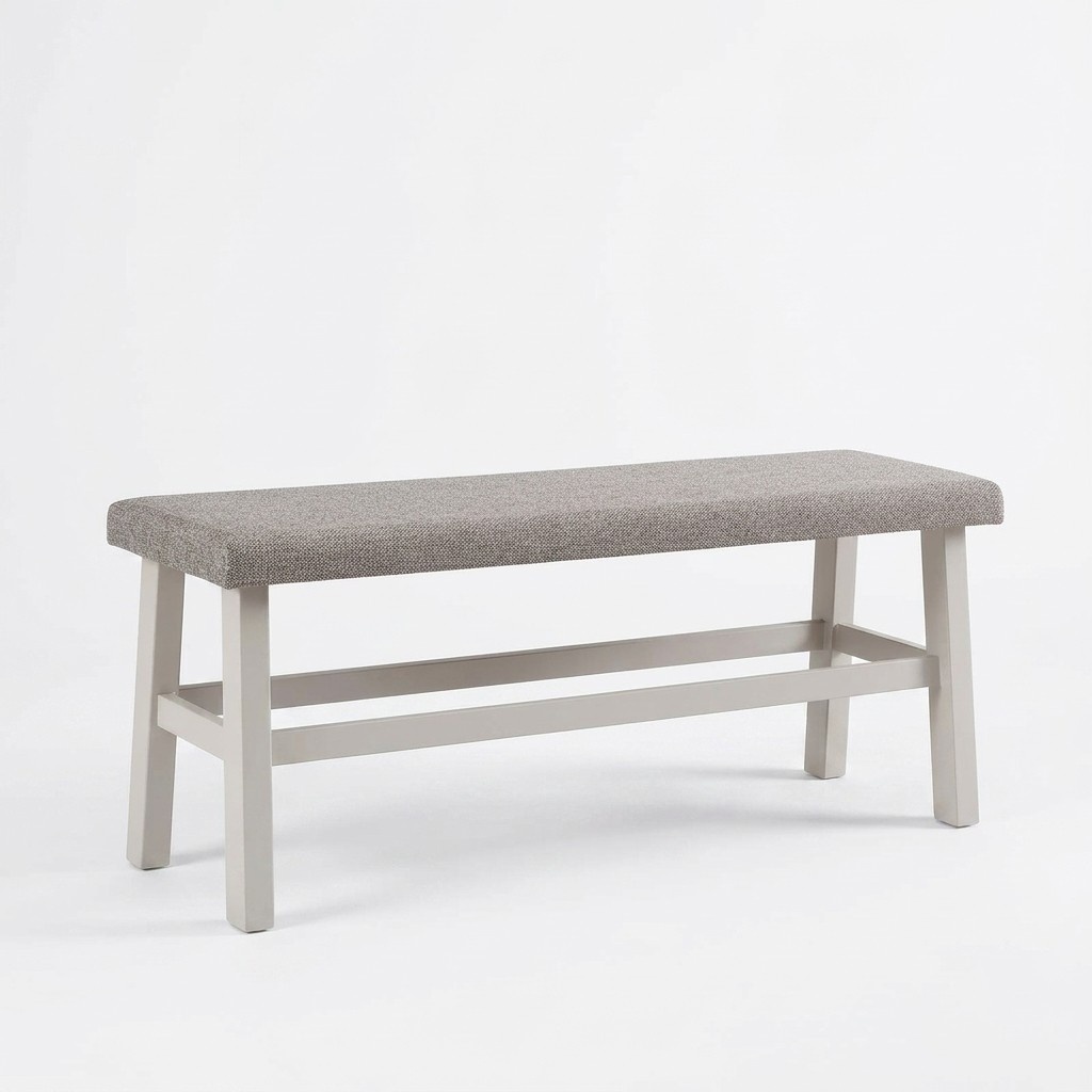 Stool bench seat bench footstool stool dining room grey wood