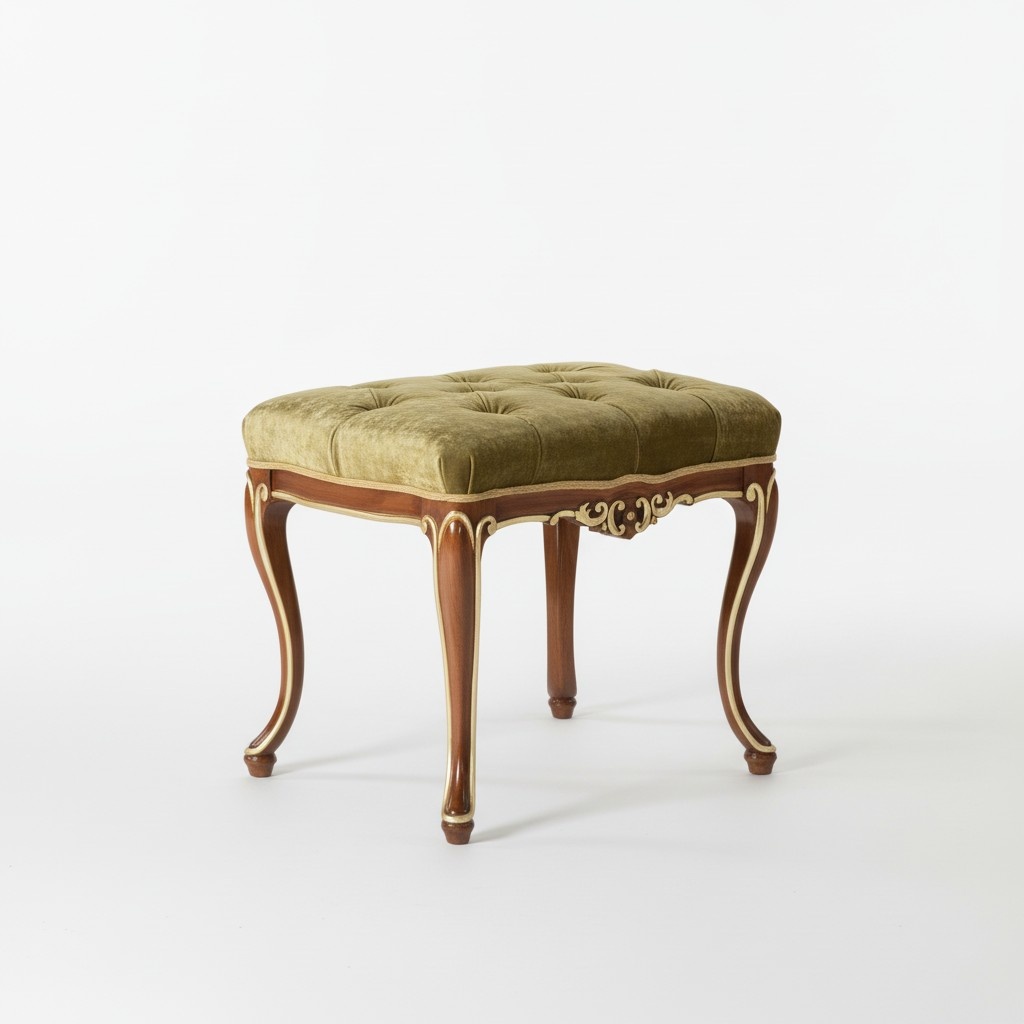 Stool Designer Chesterfield Footstool Side Stool Chaise Lounge Upholstery