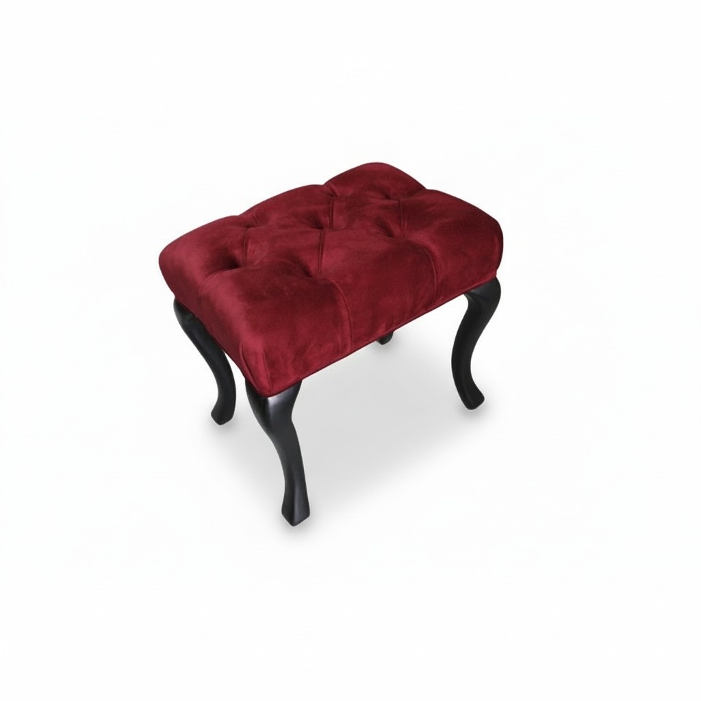 Stool Roma Designer Luxury Stool Upholstery Seat Textile Relax Side Sofa New