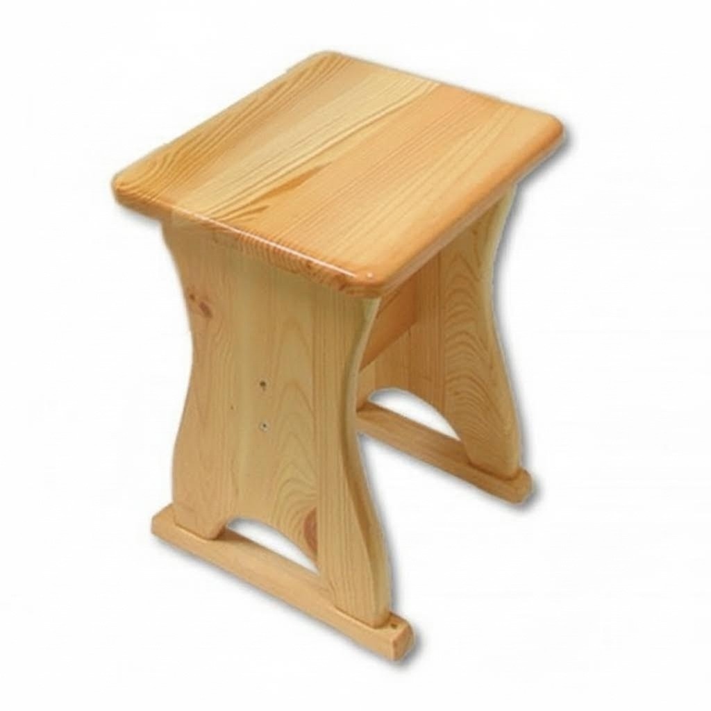Stool Wooden Stool Wooden Bench Solid Pine NEW Kitchen Chair Bench