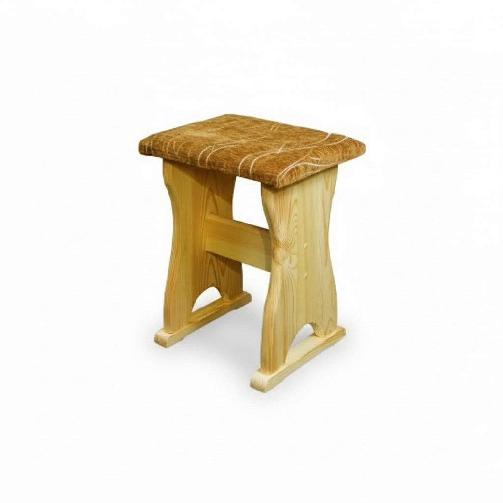 Stool wooden stool footstool wooden footstool solid pine new handcrafted bench new