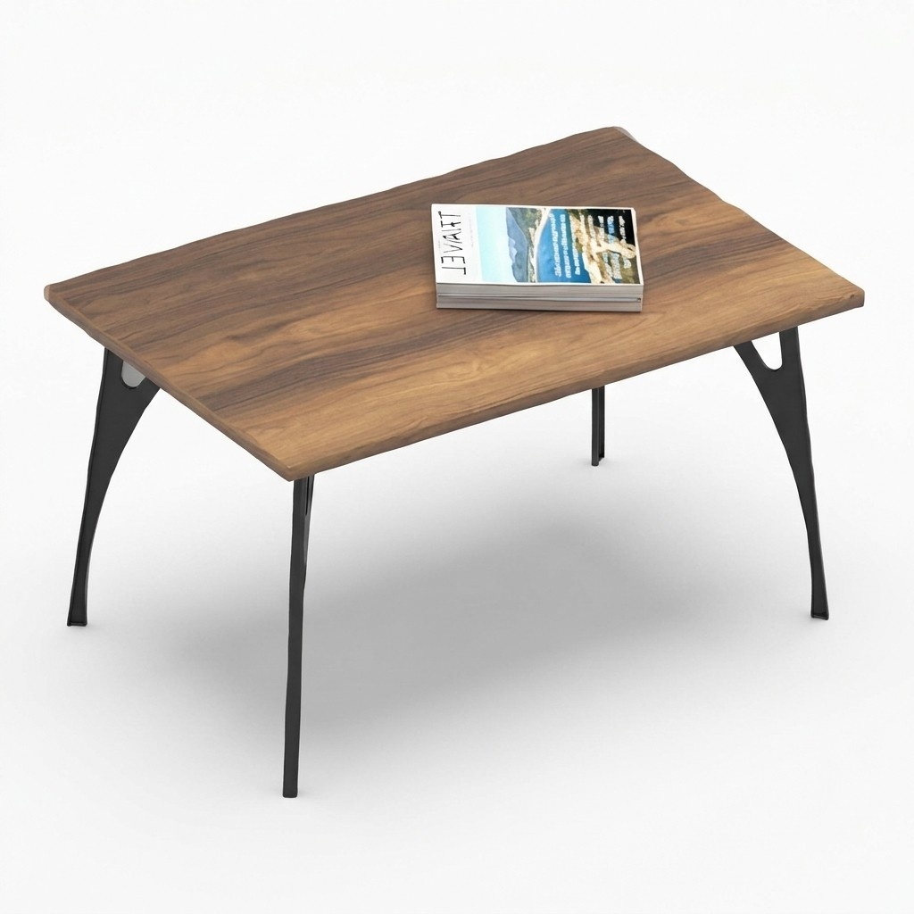 Home office coffee table brown side table wooden table small table wood