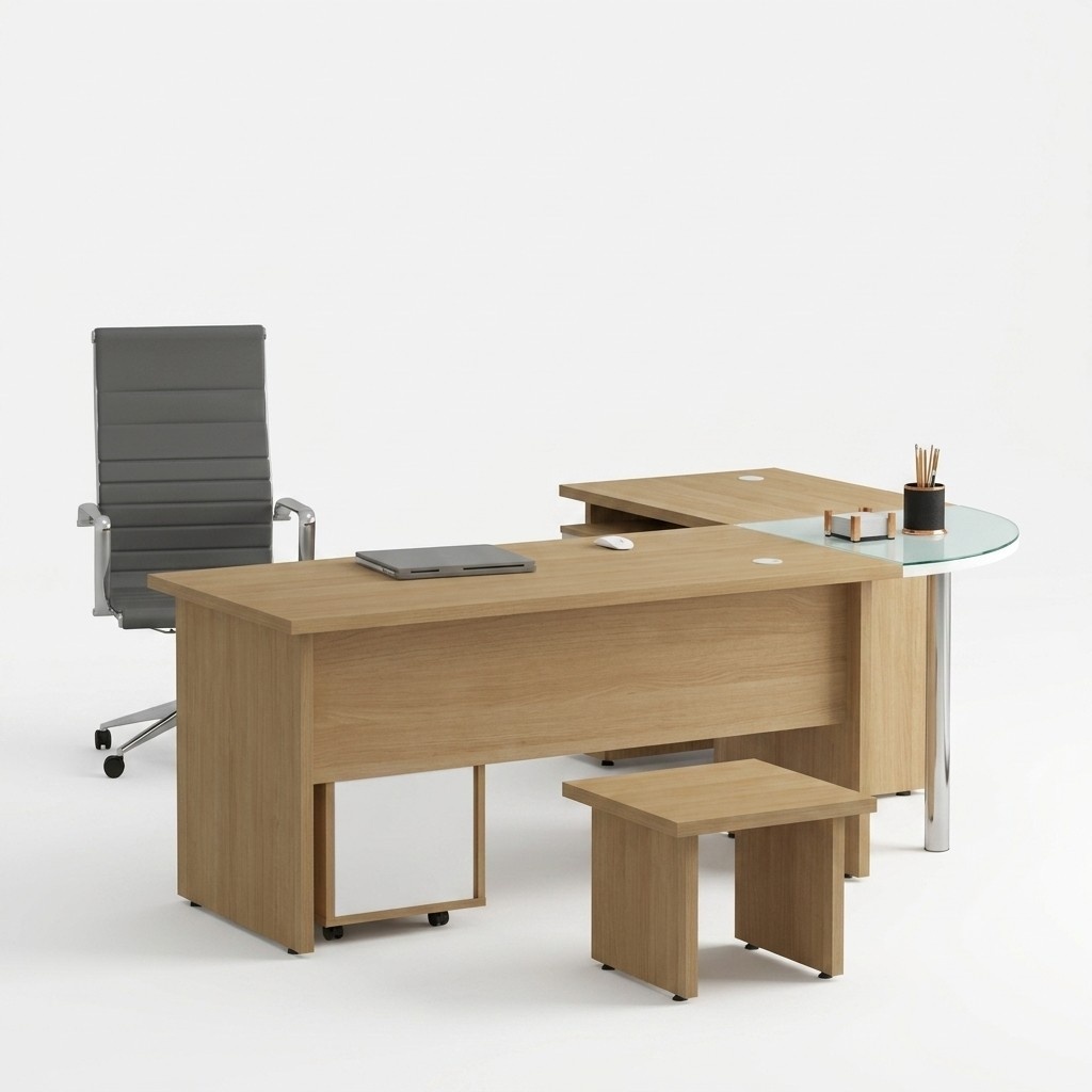 Study Corner Desk Modern Design Office Furniture Table Office
