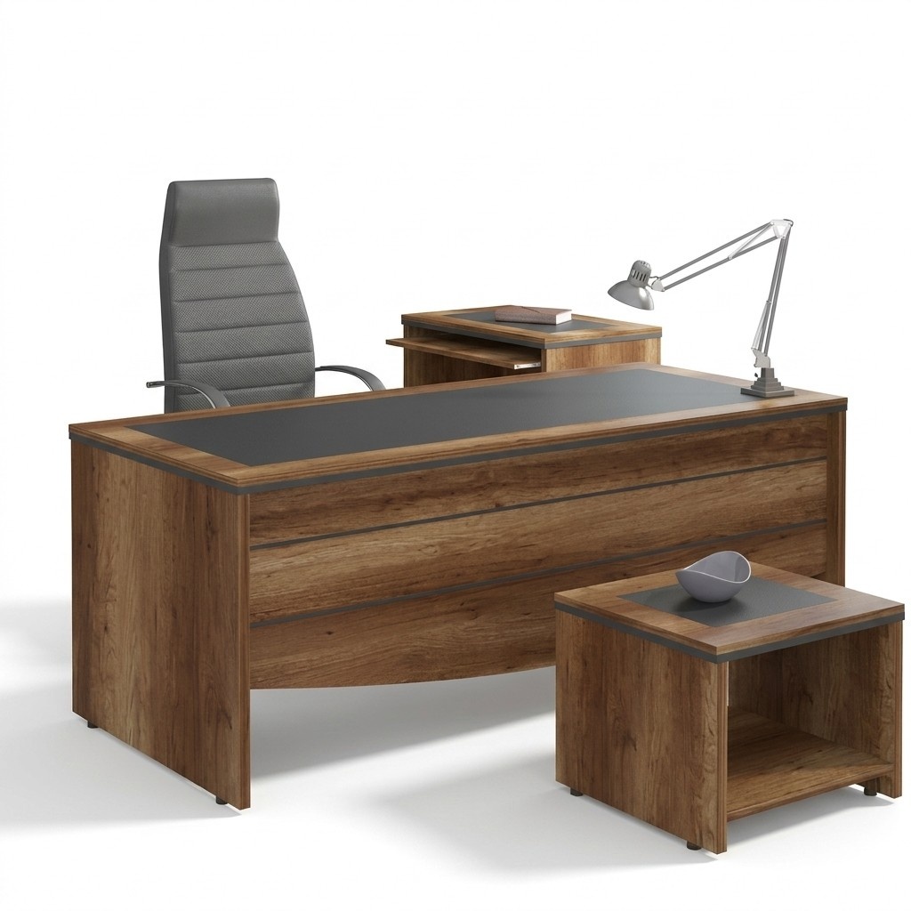 Study desk wood office table office furniture executive desk