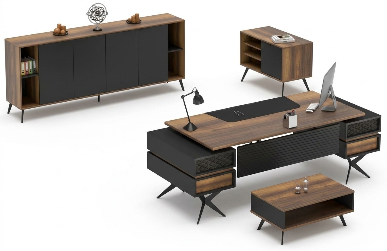 Home office set coffee table table sideboard chest of drawers office furniture
