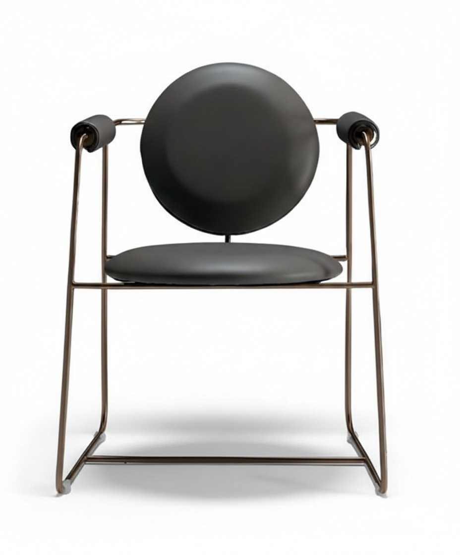 Chair Design Textile Dining Room Luxury Metal Gray Dining Chair Gold Chair