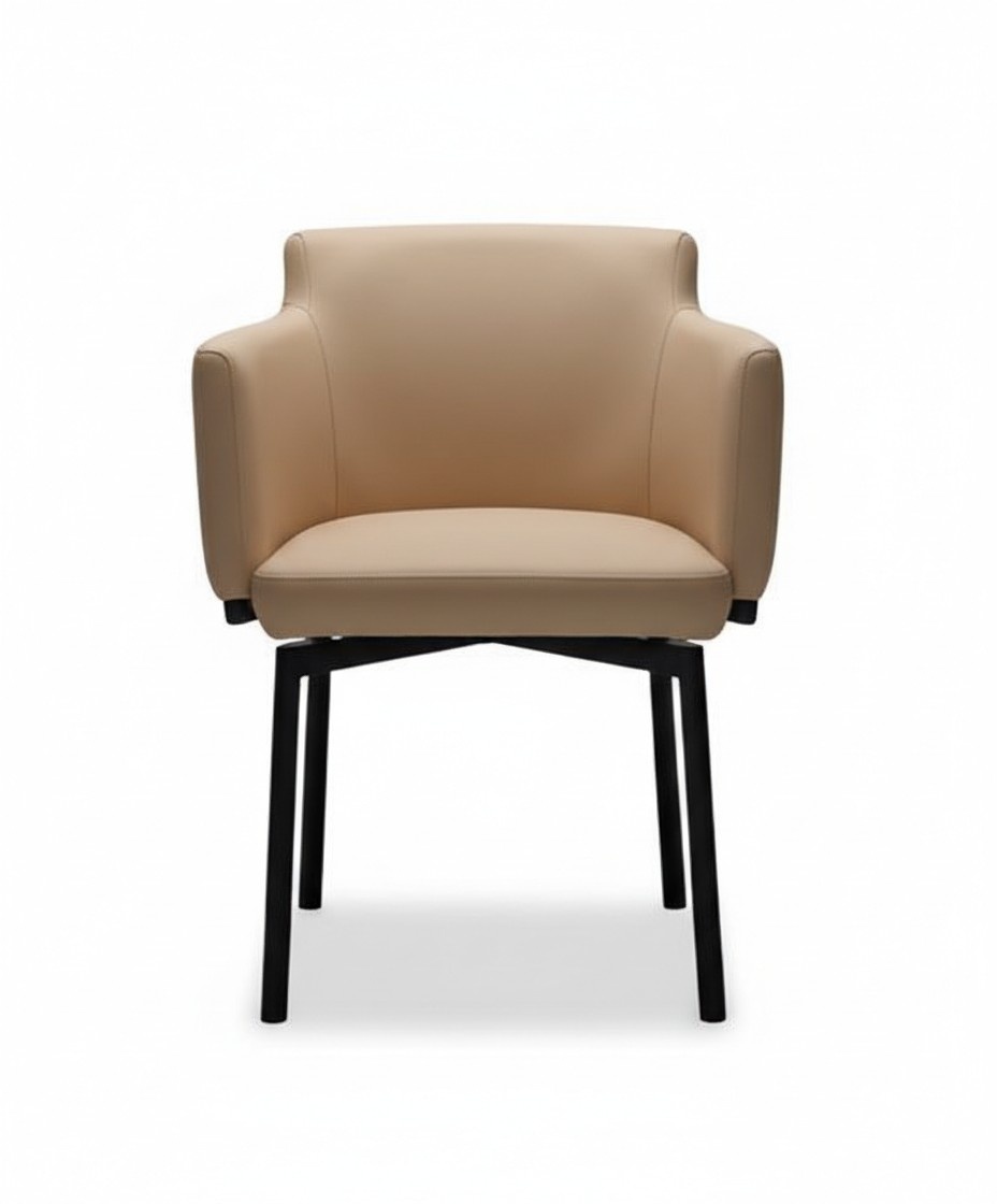 Chair Luxury Dining Room Beige Wood Furniture Chairs Stylish Design Decor