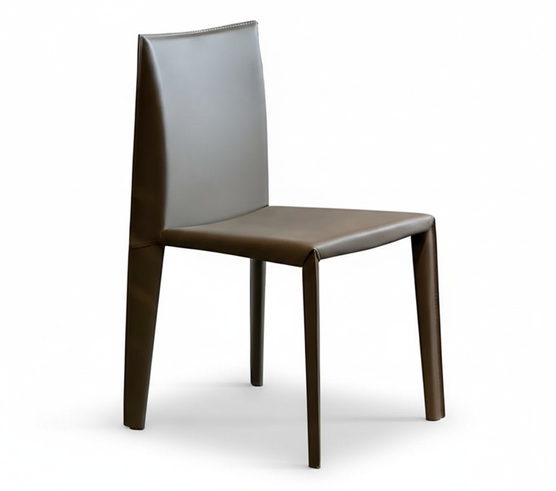 Chair without armrests Modern dining room wooden chair furniture design