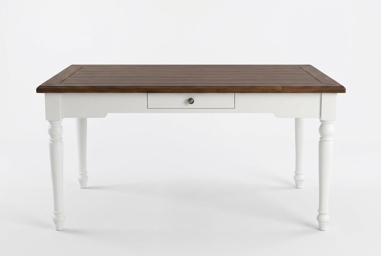 Style Dining Table Real Wood Classic Designer Tables American Furniture