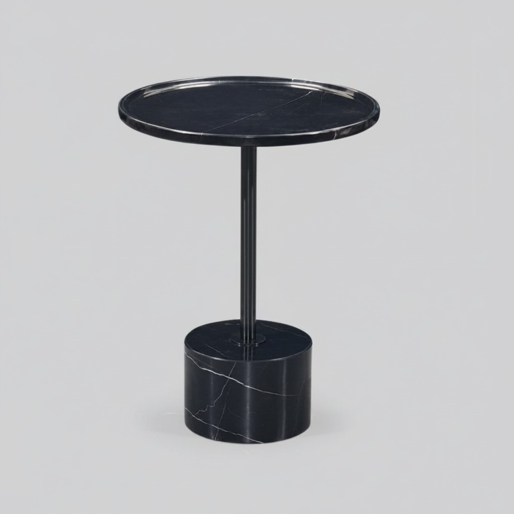 Stylish black side table coffee table bedroom chest of drawers tables