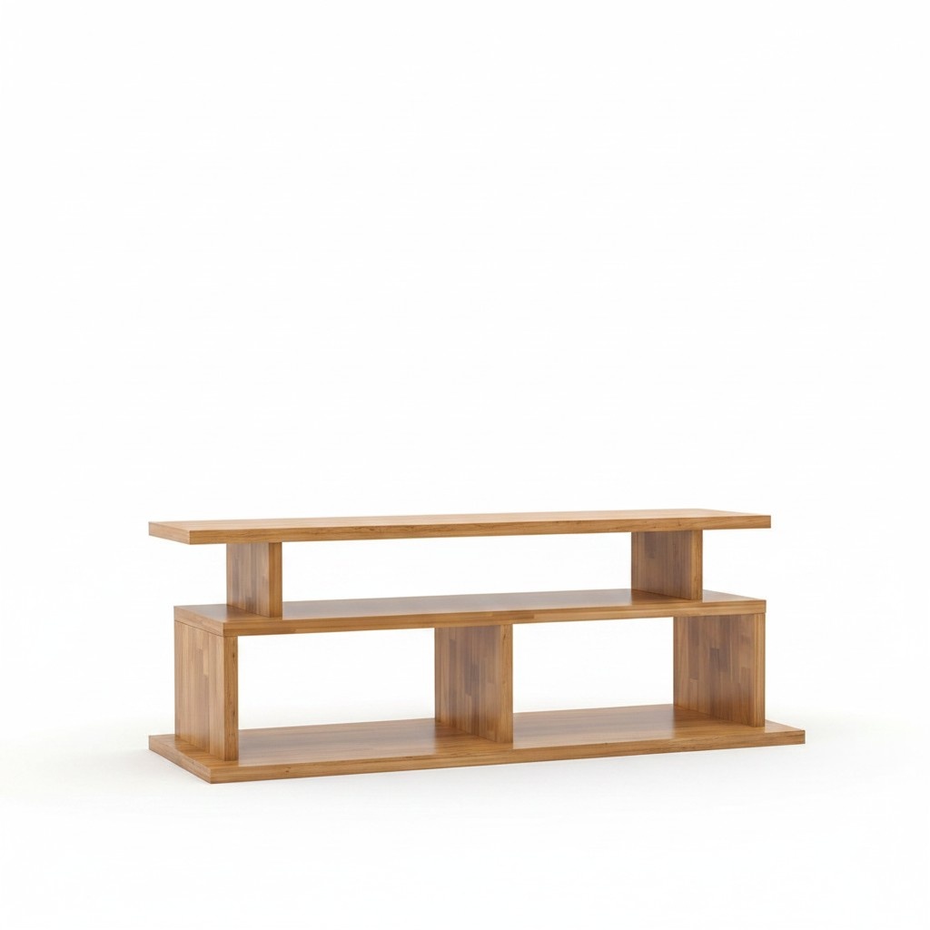 Stylish brown RTV table living room TV table robust sideboard