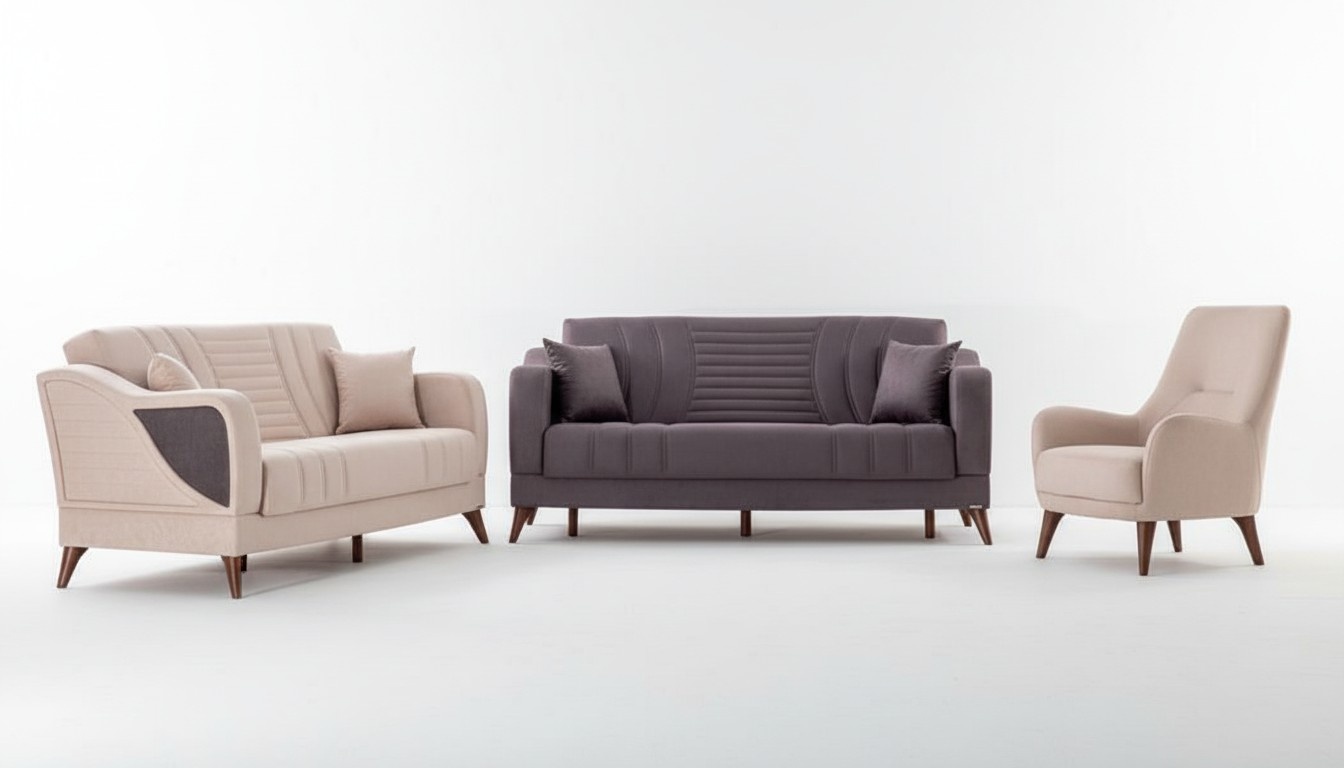 Stylish sofa set 3+1 seat Elegant design for maximum living comfort