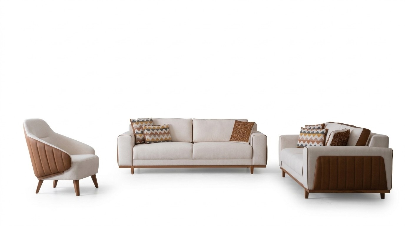 Stylish sofa set 3+2+1 seating chairs high-quality furniture luxury designs