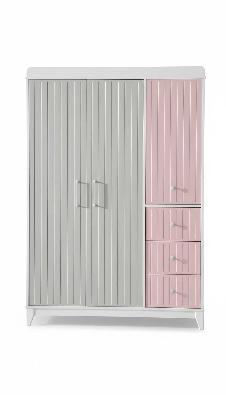 Stylish wardrobe multicoloured wood wardrobe design children\'s room