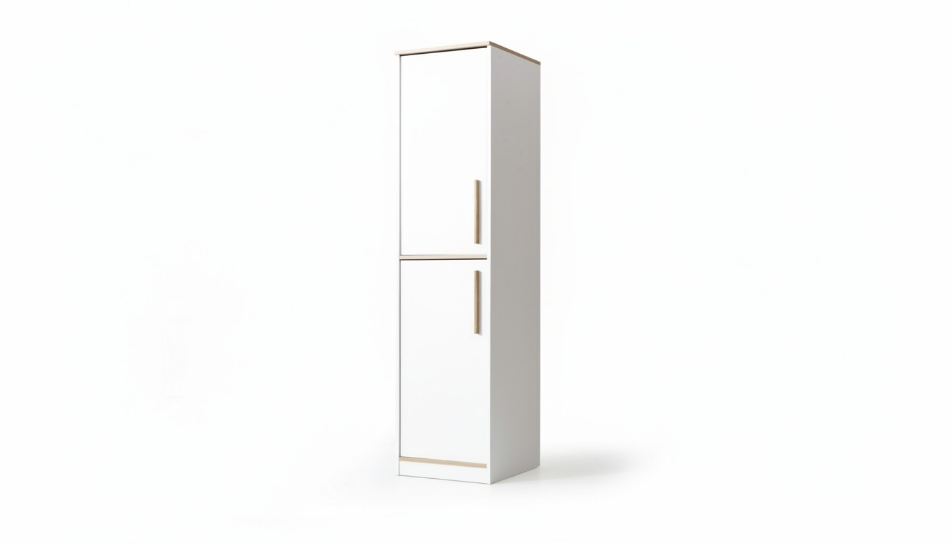 Stylish white 2-door wardrobe children\'s room wood luxury furniture