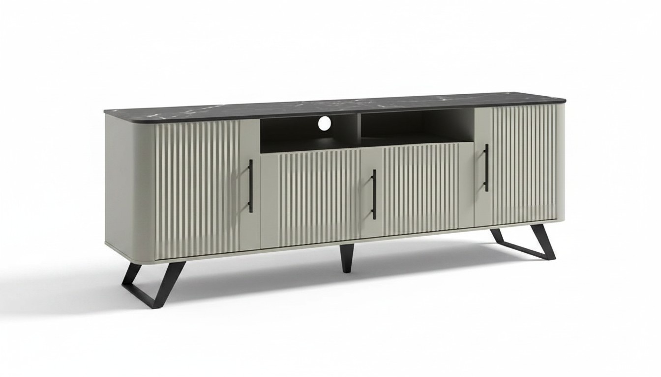 TV sideboard TV lowboard TV furniture media furniture TV table 185x65cm