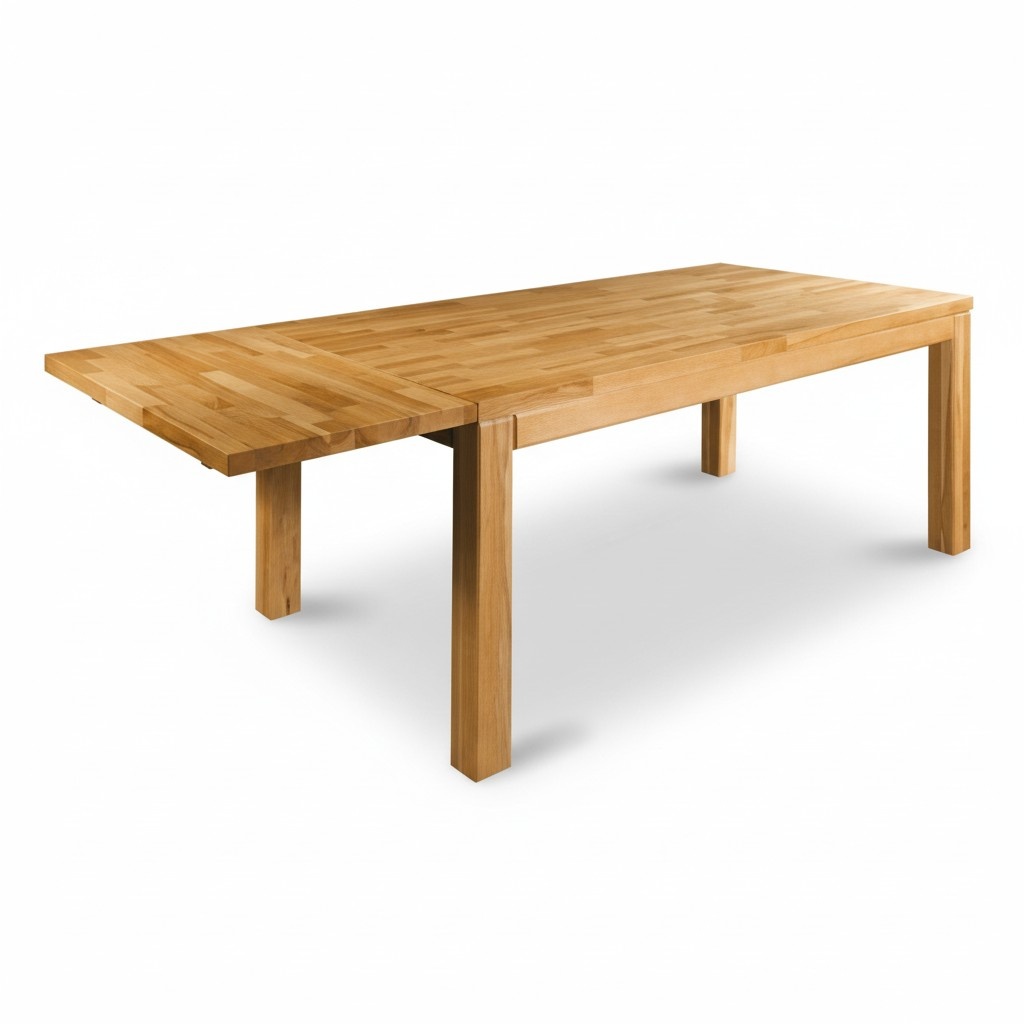 Table Dining Table Solid Furniture Dining Room 160x90cm Real Wood Solid Wood New Tables