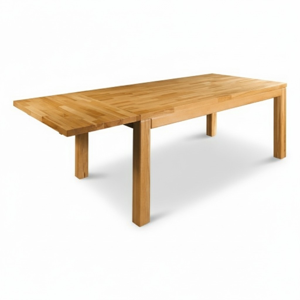 Table dining table solid furniture dining room 180x90cm real wood solid wood new tables