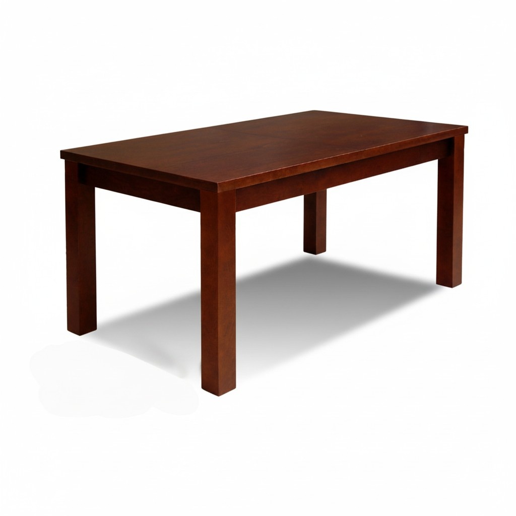 Table Dining table Wooden table XXL Conference table 80X140cm Extendable 140X180cm