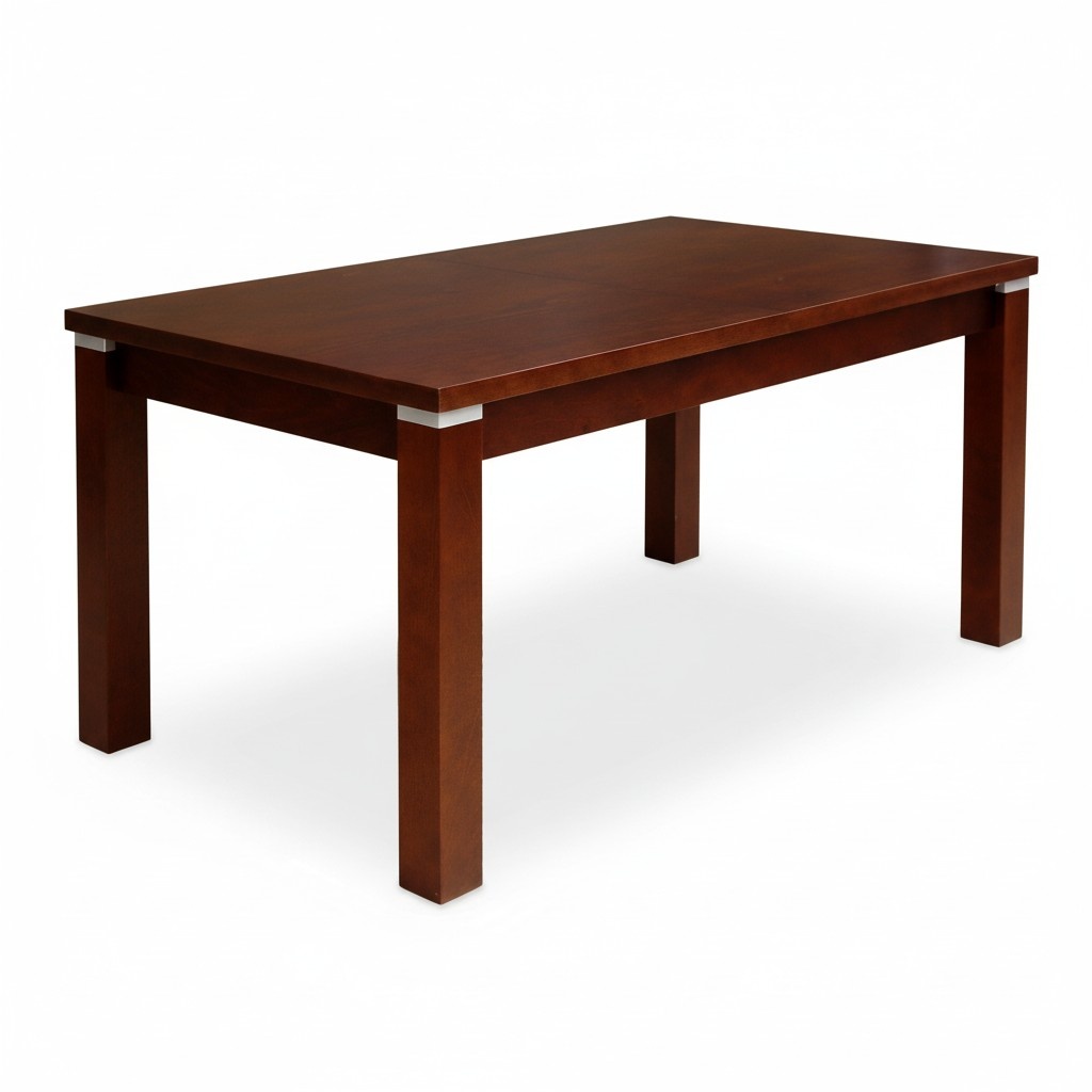 Table Dining table Wooden table XXL Conference table 70X120cm Extensible 120X160cm