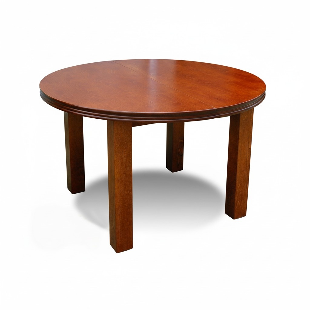 Table Dining table Wooden table XXL Conference table Radius 100+40