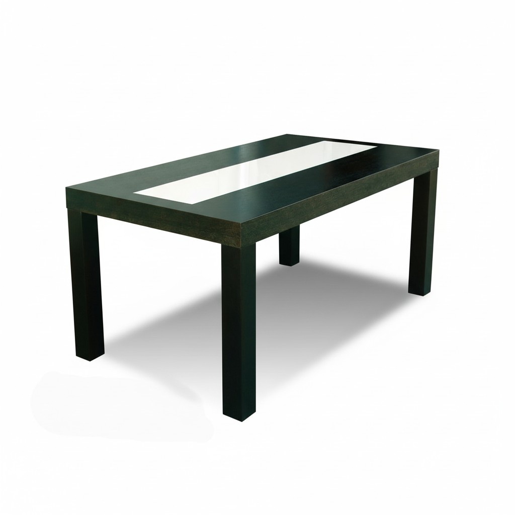 Table Dining Table Wooden Table XXL Conference Table RADIUS 150+50 CM