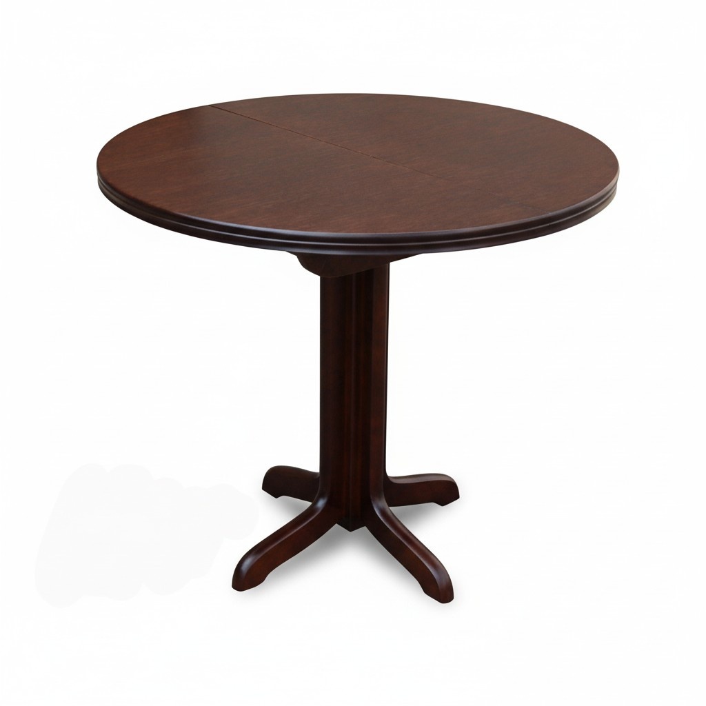 Table dining table wooden table XXL conference table radius 90 + 35 CM