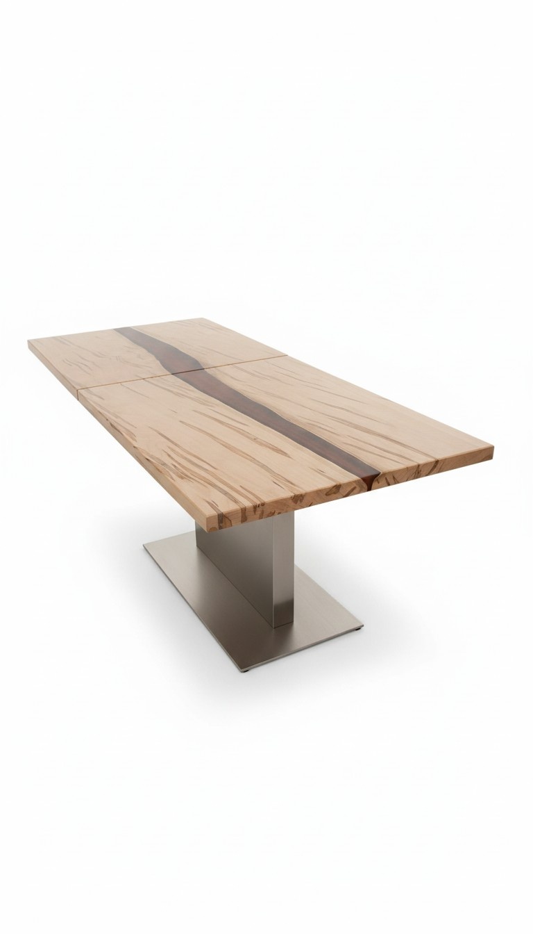 table epoxy resin dining table real wood solid furniture waterfall epoxy conference