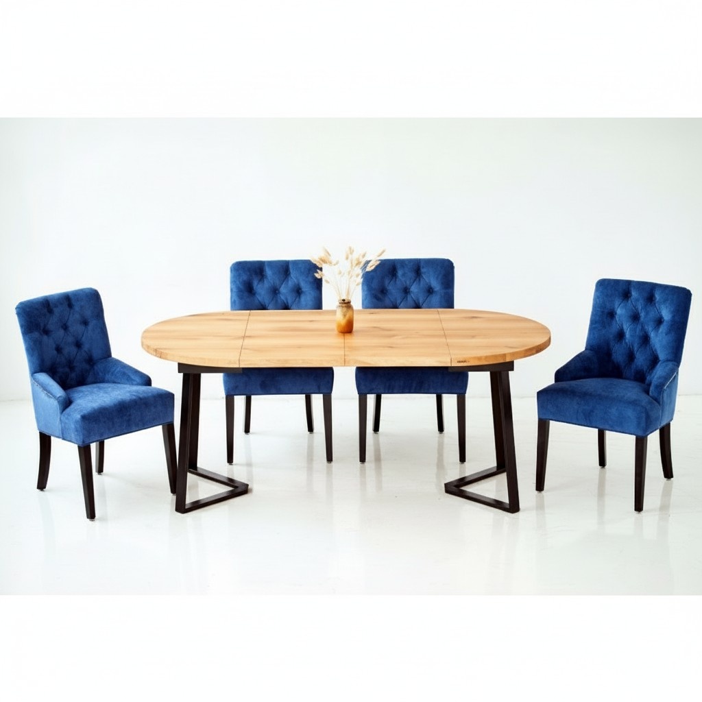 Table Modern Dining Table Wood Design Wooden Table Living Tables Dining Room 110/150x80cm