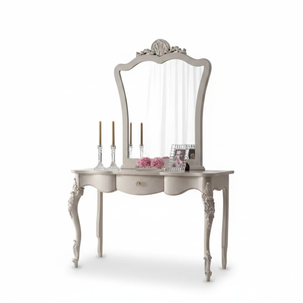 Tables consoles table bedroom mirror console table set 2 pcs.