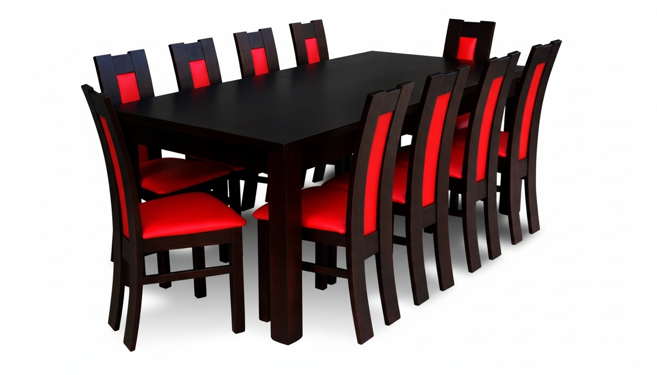 Tables dining room set chair set wood dining sets table 10 chairs