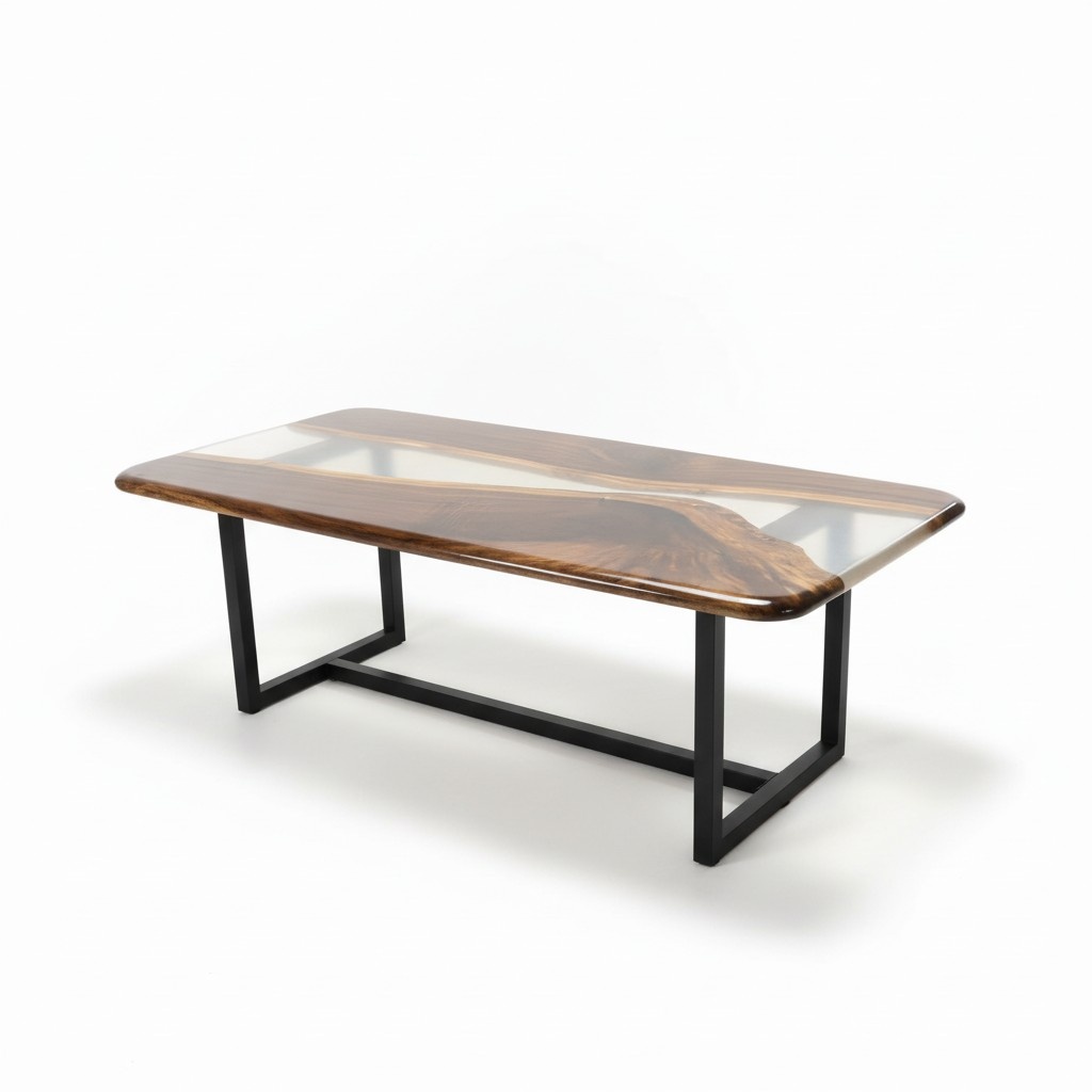 tables epoxy resin dining table wood solid furniture waterfall epoxy table cast resin