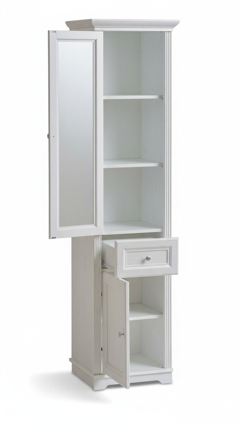 Tall cabinet bathroom furniture base cabinet tall cabinet white bathroom cabinet bathroom wood
