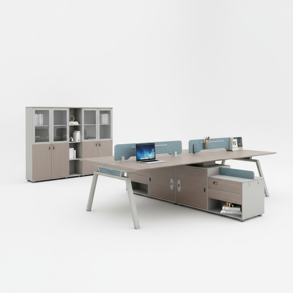 Team desk combination workstations project tables coworking workstations table