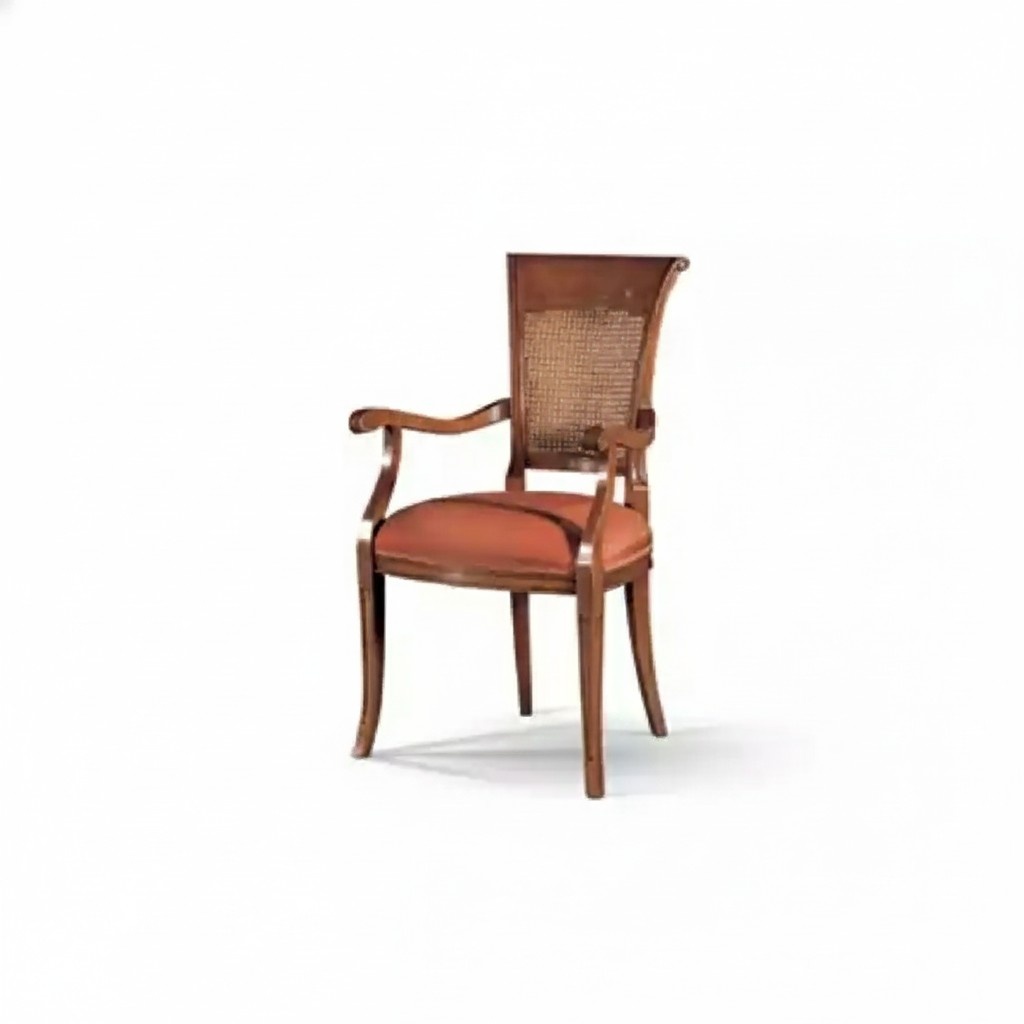 Textile Luxury Furniture Dining Chair Chair with Armrest Dining Room Design