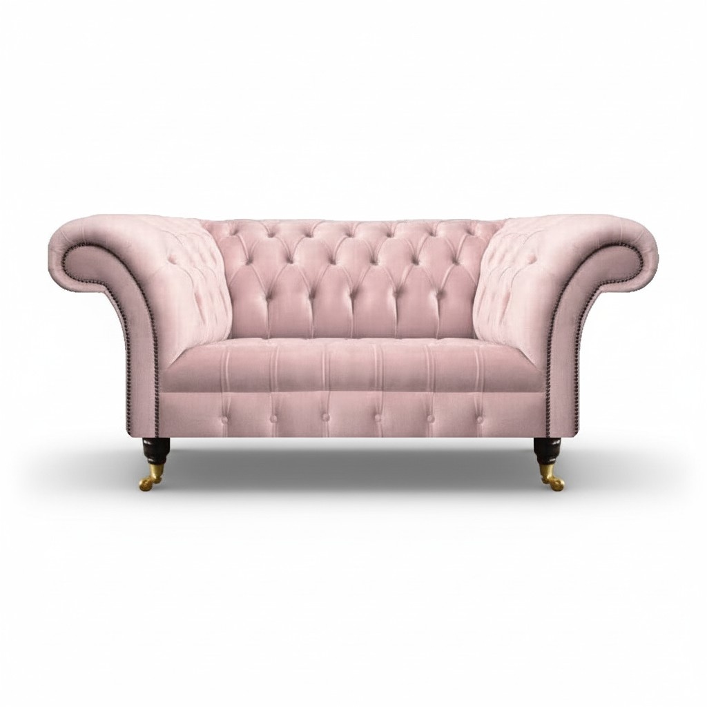 Textile Sofa Couch Upholstery Modern two seater sofas Chesterfield living room