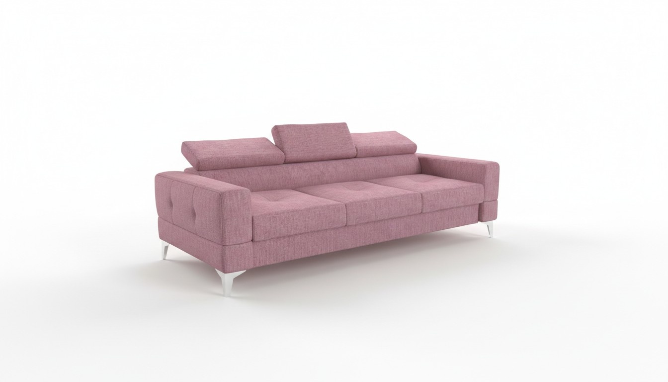 Three Seater Couch Upholstery Design Sofa Modern 3 Seater Room Furniture Pink Sofas