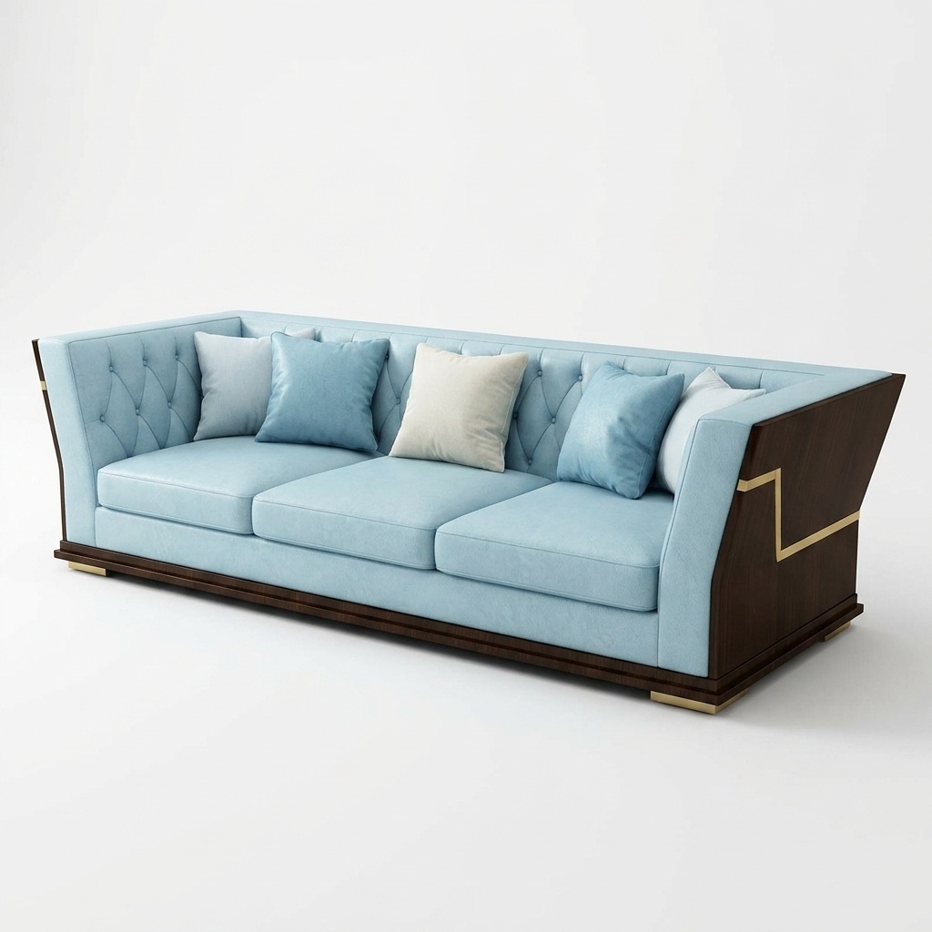 Three Seater Couch Upholstery Design Sofa 3 Seat Sofas Room Grey Chesterfield New