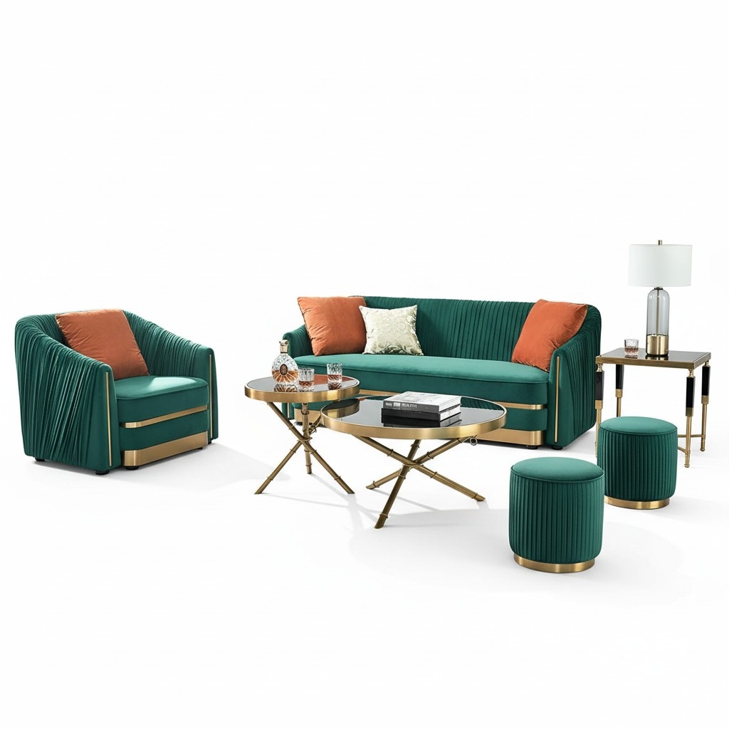 Three Seater Couch Upholstery Design Sofa Modern 3 Seat Sofas Velvet Room Furniture