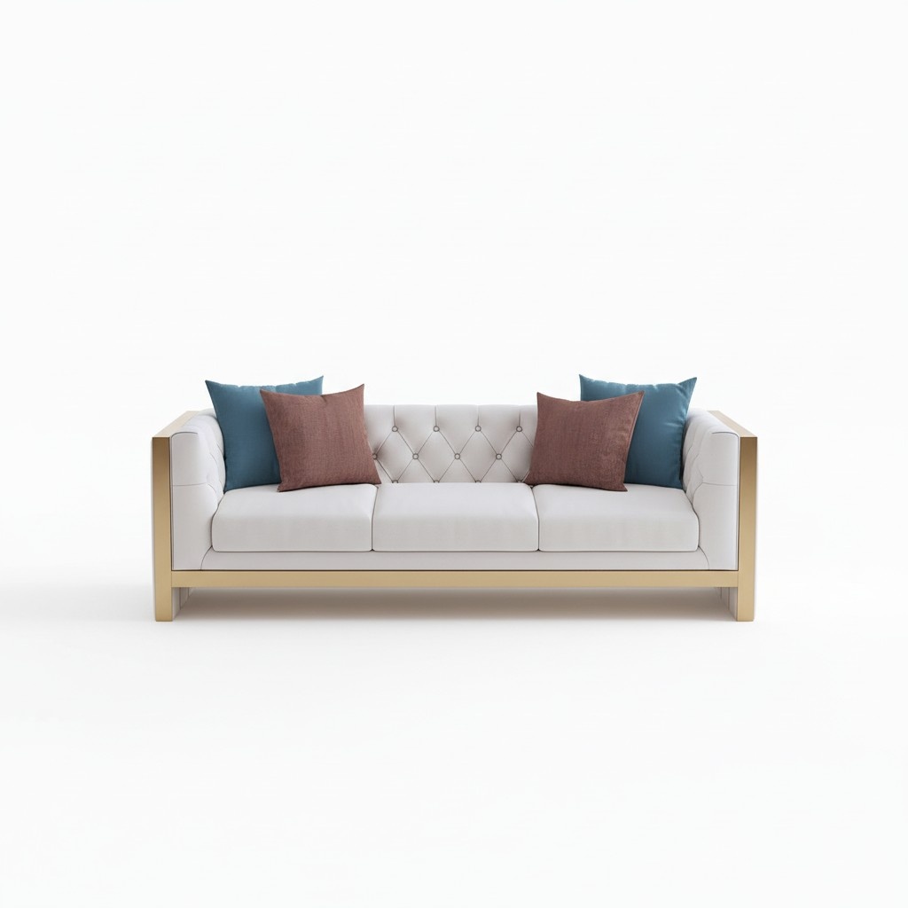 Three Seater Couch Upholstery Design Sofa 3 Seat Sofas Room Chesterfield Beige