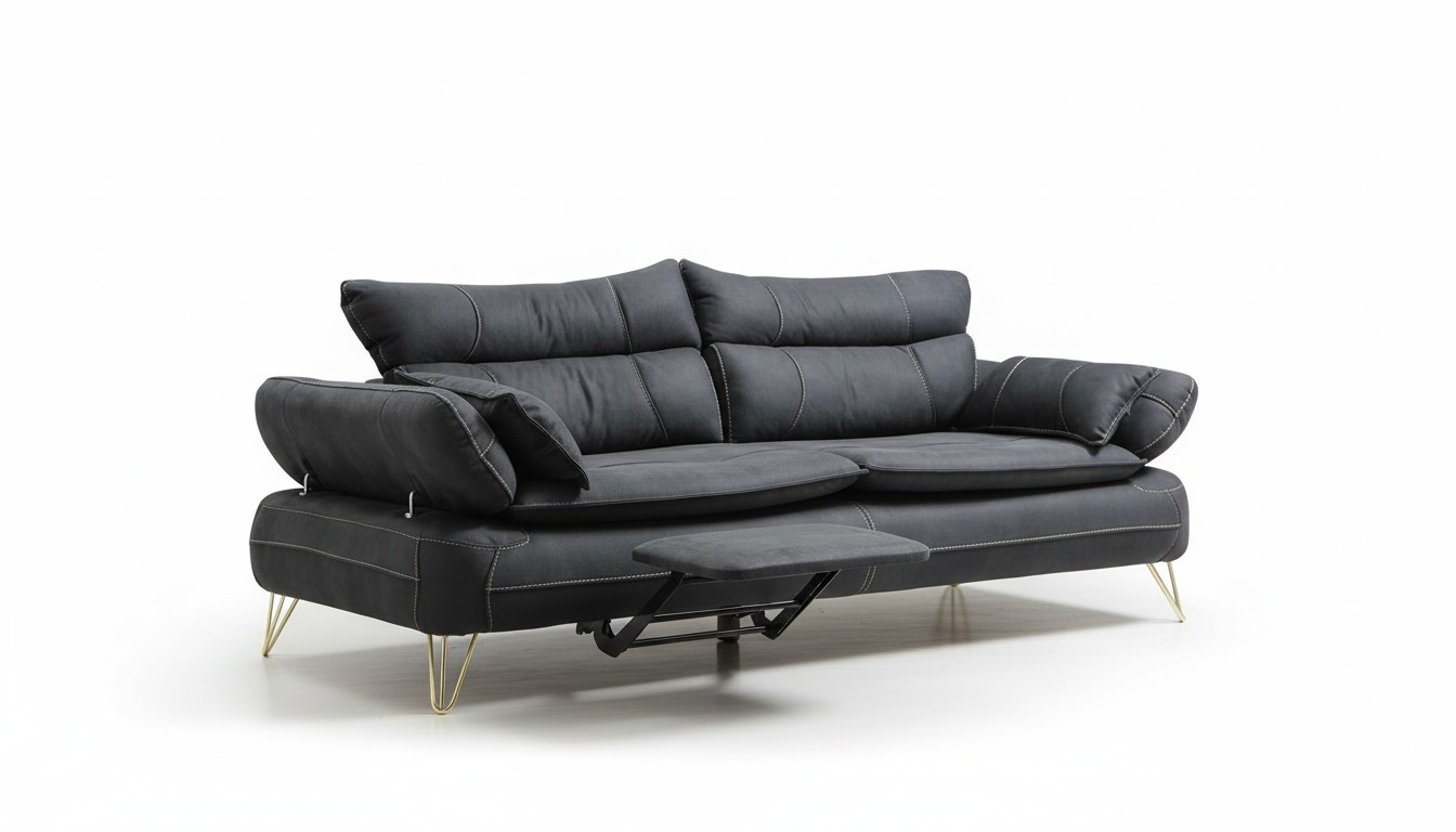 Three-seater couch upholstery furniture fabric couches sofa designer furnishings